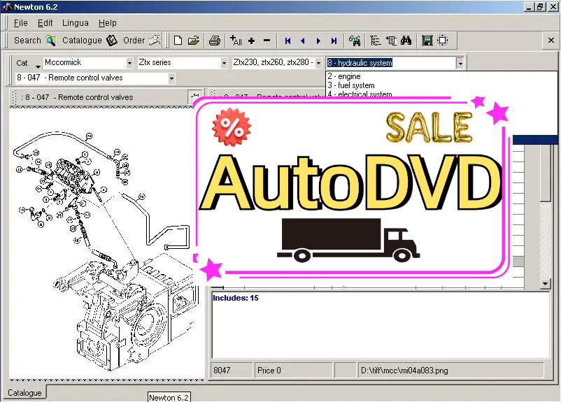 Books - Catálogo de peças de reposição AutoDVD