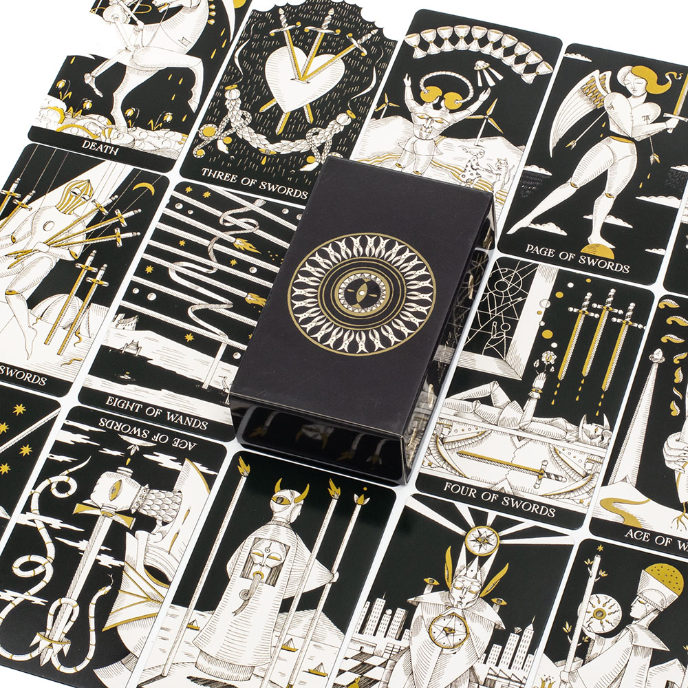 Tarot Deck With Guidebook - Cartas de tarô de alma simbólica,