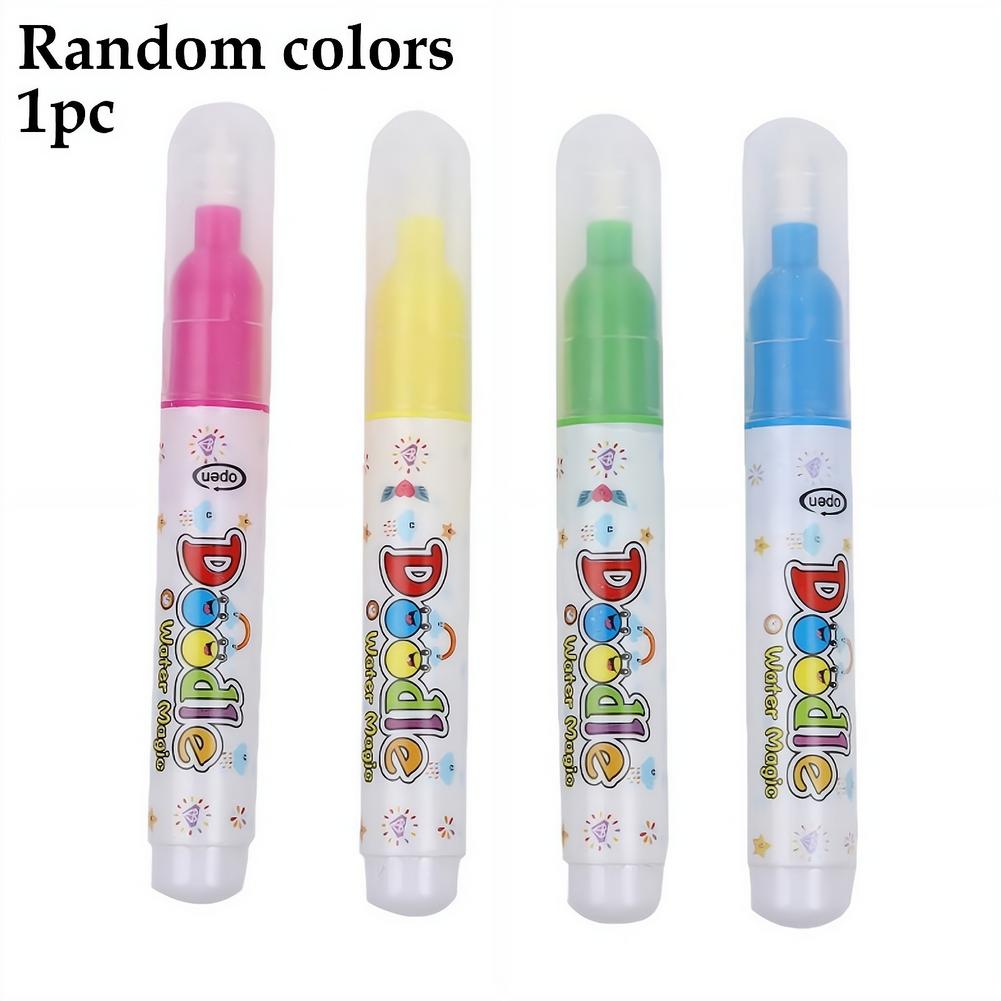 Reusable Water Magic Coloring Book - Caneta mágica reutilizável para livro de