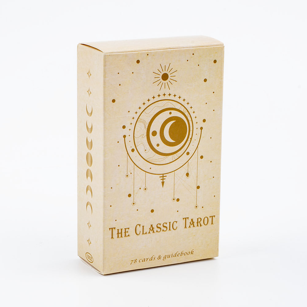 Tarot Deck With Guidebook - Clássico Tarot Board Game para Iniciantes,