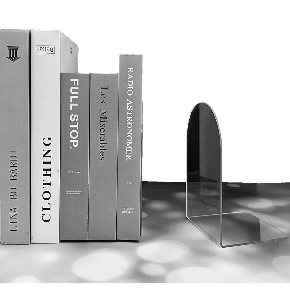Estremidades de livros acrílic - Clear Acrylic Book Stand Holder avaliação e preço