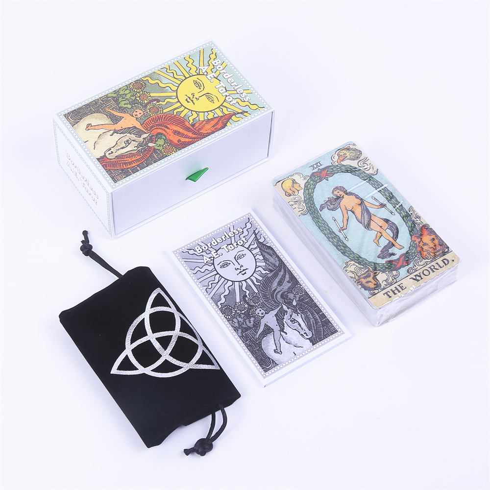 12*7cm sem fronteiras A.E. Bar - Tarot Deck With Guidebook avaliação e preço