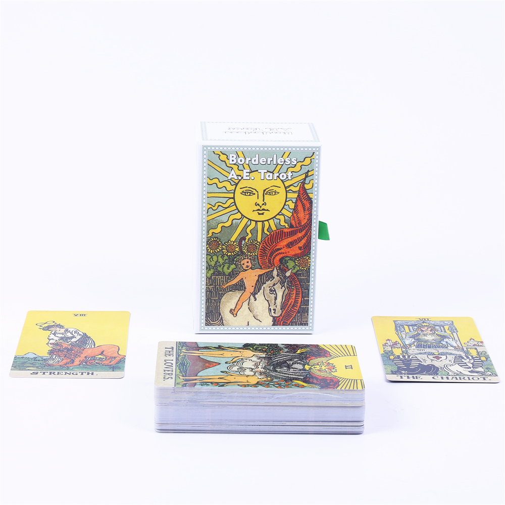 12*7cm sem fronteiras A.E. Bar - Tarot Deck With Guidebook avaliação e preço