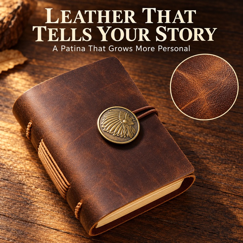 Mini Caderno de Viagem Artesan - Vintage Leather Journal Notebook avaliação e preço