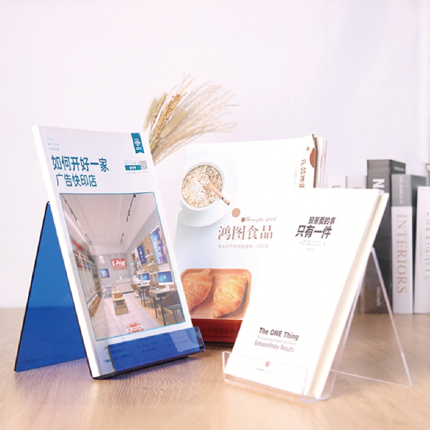 Suporte de acrílico transparen - Clear Acrylic Book Stand Holder avaliação e preço
