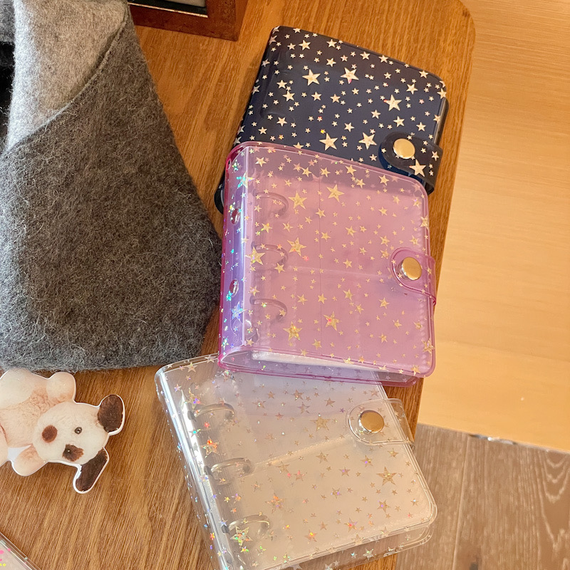 Minkys Kawaii Bling Star Kpop  - Kpop Photo Card Binder 3 Inch avaliação e preço