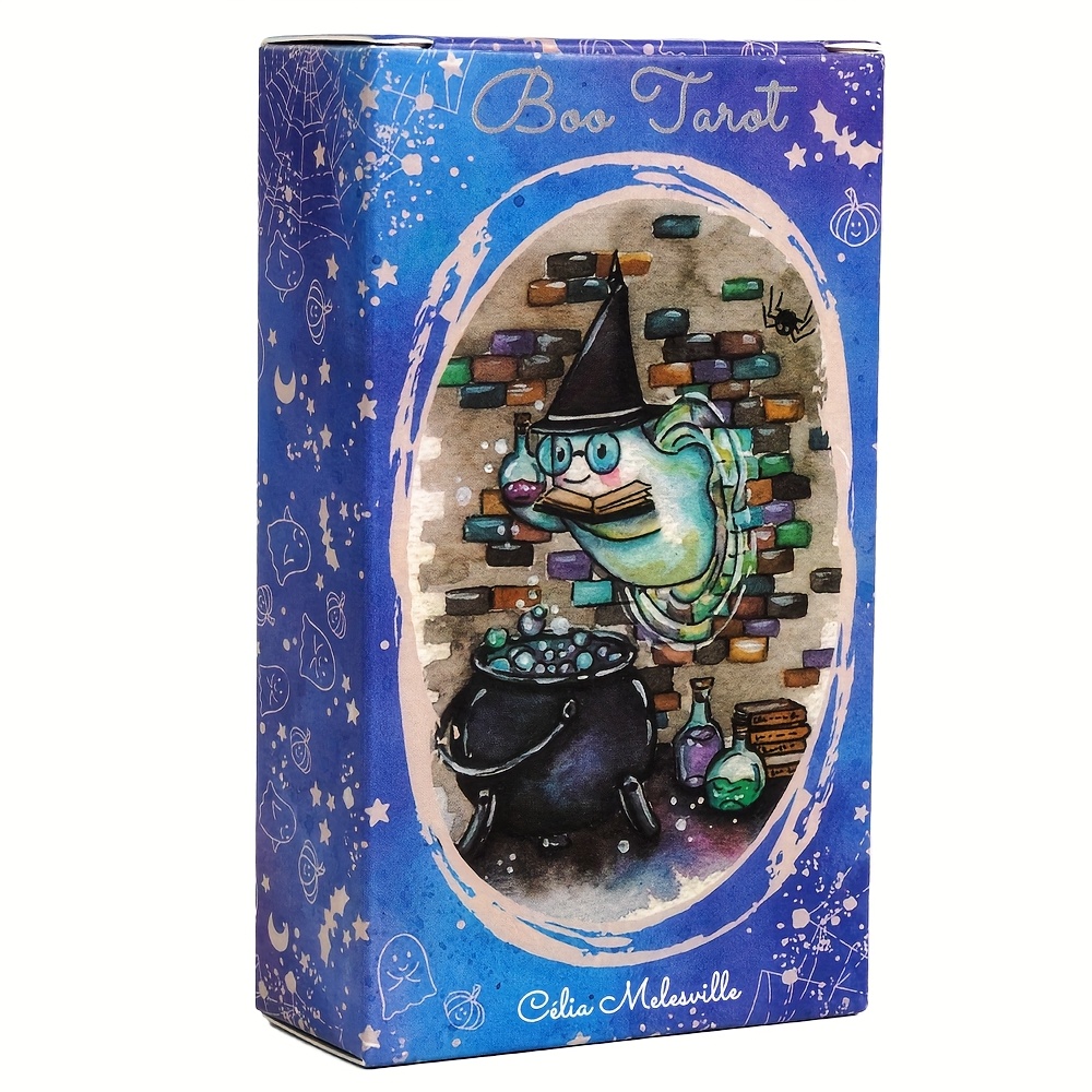 Boo Tarot Deck Ghosts Cartão d - Tarot Deck With Guidebook avaliação e preço